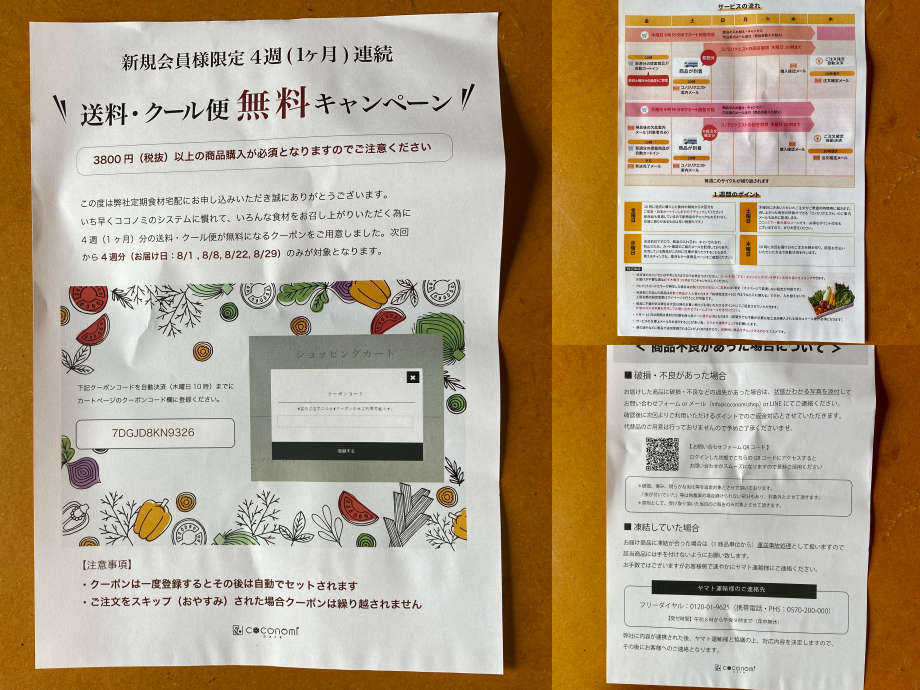 ココノミ　箱の中身